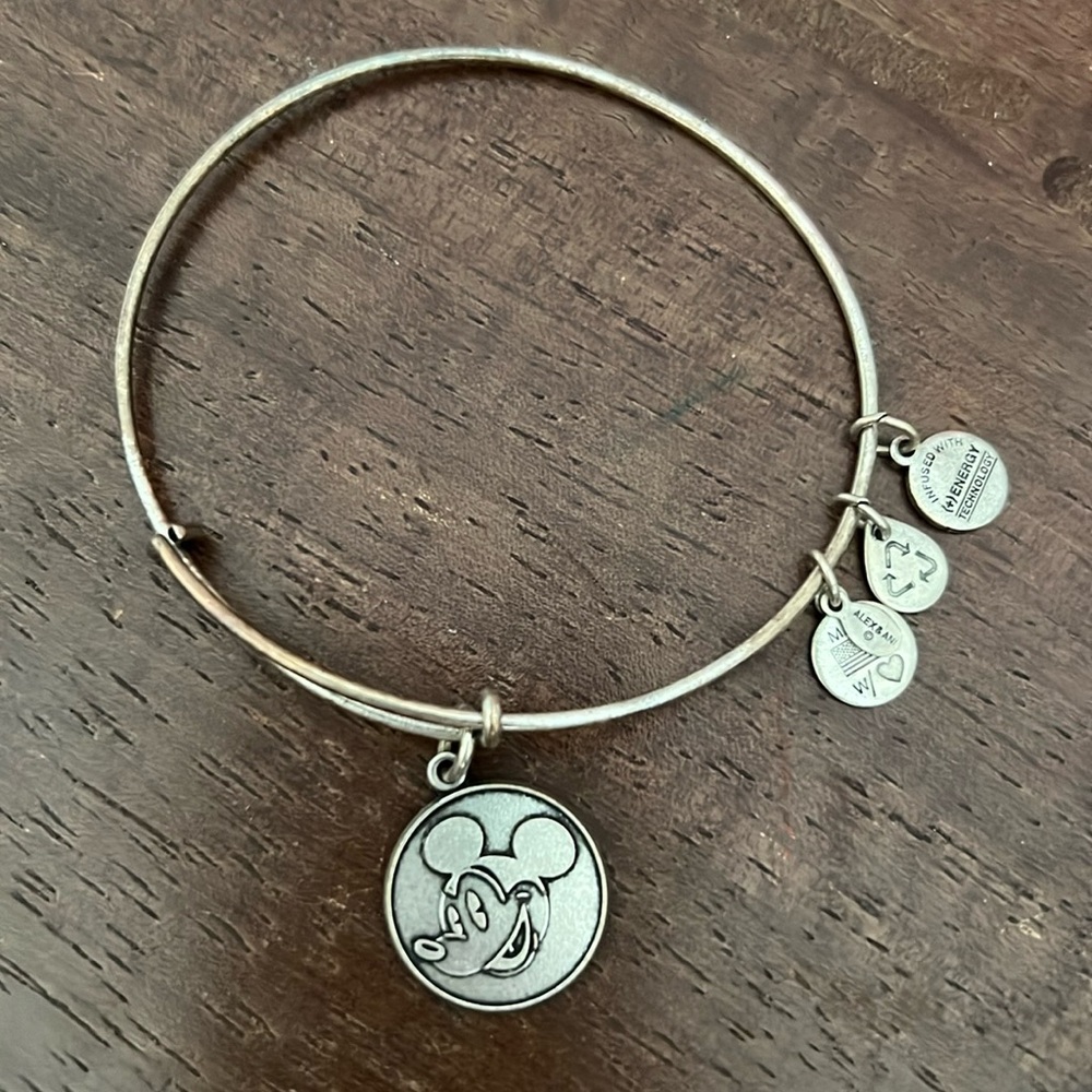 Alex and Ani Mickey Charm bracelet